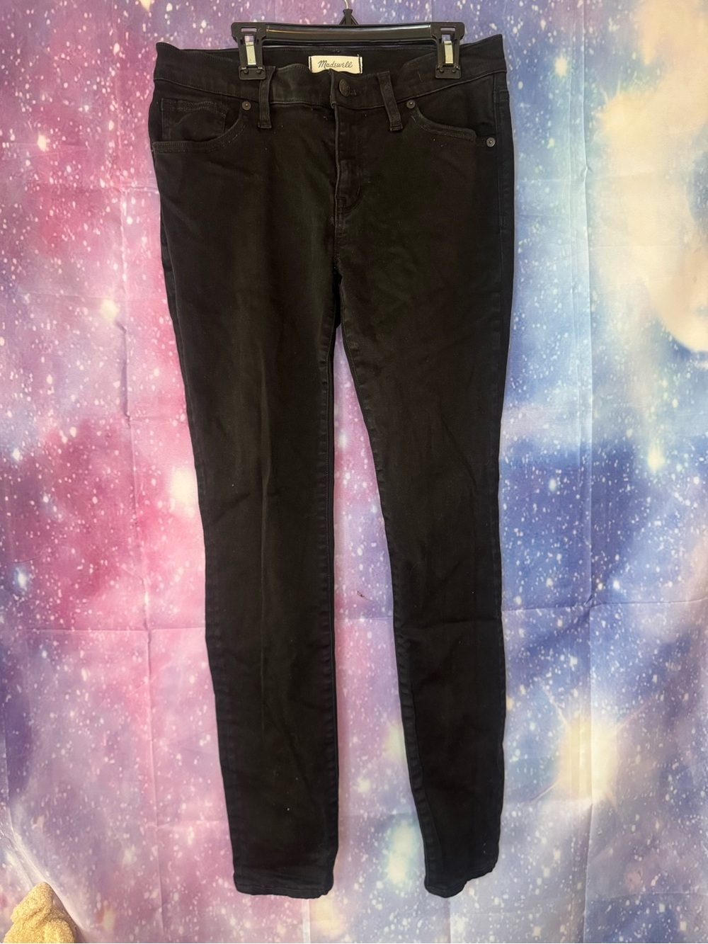 Madewell 8” skinny black jeans